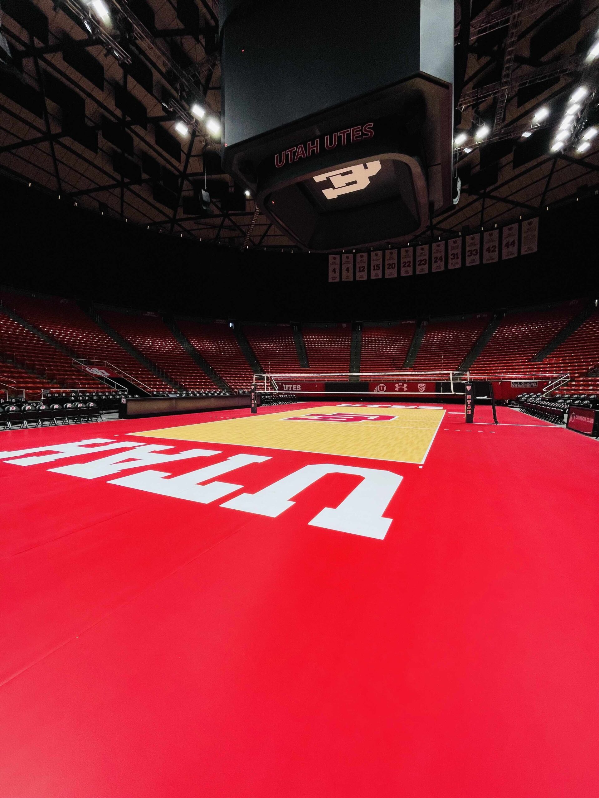 Utah Utes Volleyball U Of U Taraflex